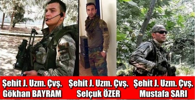 ŞEHİT ÜÇ  J. UZMAN ÇAVUŞUN KİMLİĞİ BELLİ OLDU!