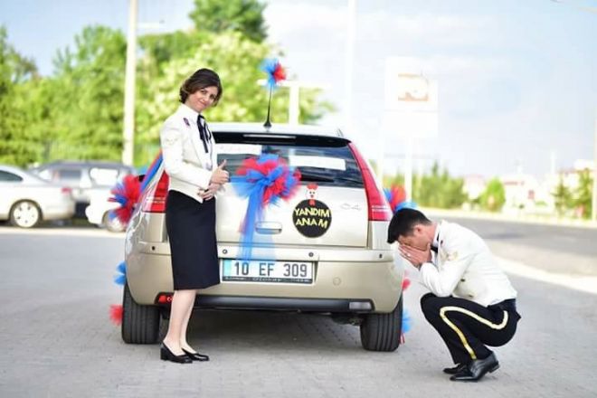 İKİ JANDARMA ASTSUBAY EVLENİNCE…