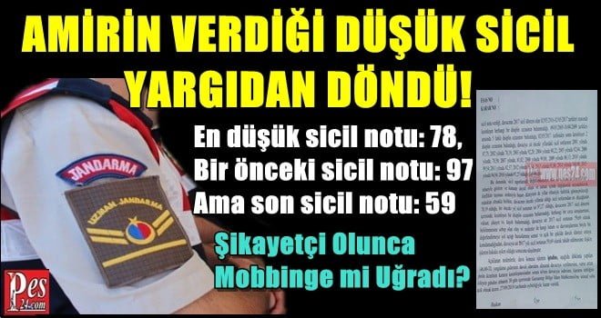 UZMAN JANDARMA HAKKINI ARADI KAZANDI!