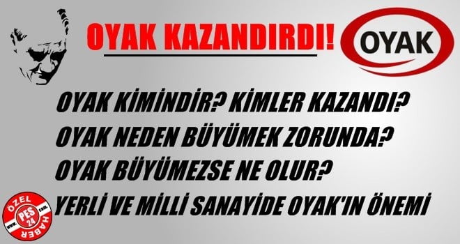 OYAK KAZANDIRDI!