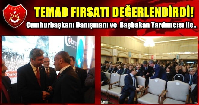 TEMAD HER PLATFORMDA YETKİLİLERLE GÖRÜŞÜYOR!