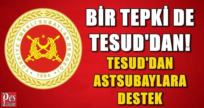 BİR TEPKİ DE TESUD’DAN!