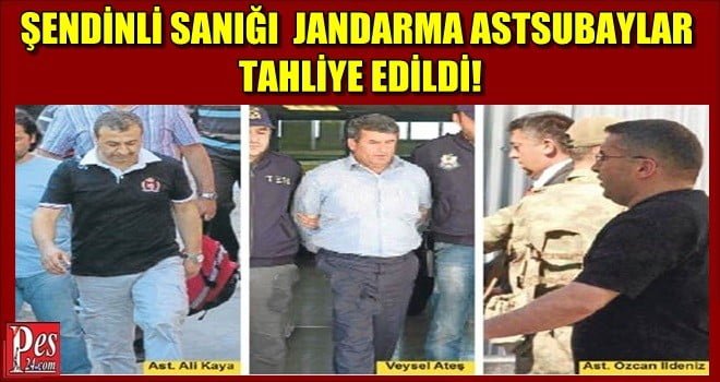 ŞEMDİNLİ SANIĞI  JANDARMA ASTSUBAYLAR TAHLİYE EDİLDİ!
