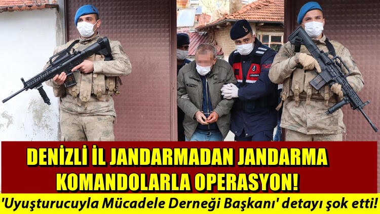 DENİZLİ İL JANDARMADAN JANDARMA KOMANDOLARLA OPERASYON!