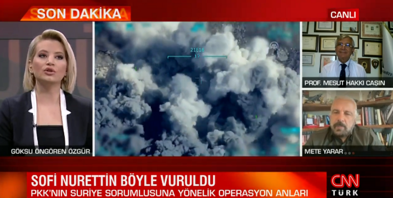 Son dakika: Sofi Nurettin böyle vuruldu Milli Savunma Bakanlığı çarpıcı görüntüyü yayınladı