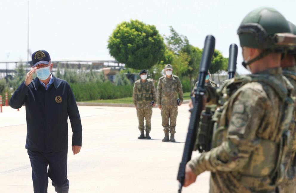 Sınır hattında saha denetimi