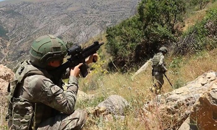 Pençe operasyonu bölgesinde 7 PKK’lı terörist etkisiz hale getirildi