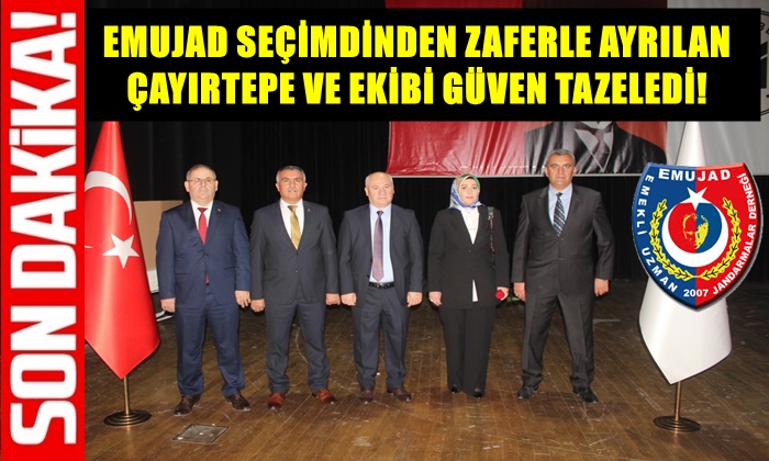 ÇAYIRTEPE VE EKİBİ EMUJAD’DA GÜVEN TAZELEDİ!