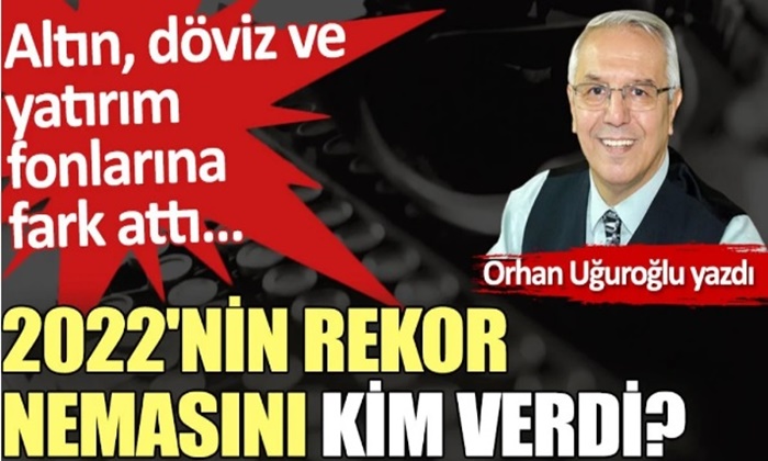 2022’NİN REKOR NEMASINI KİM VERDİ?
