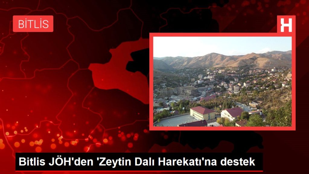 JÖH’den ‘Zeytin Dalı Harekatı’na destek