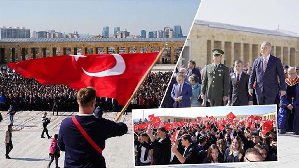 10 bin kişiyle Anıtkabir ziyareti