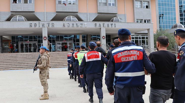 9 kişi kaçmak isterken yakalandı