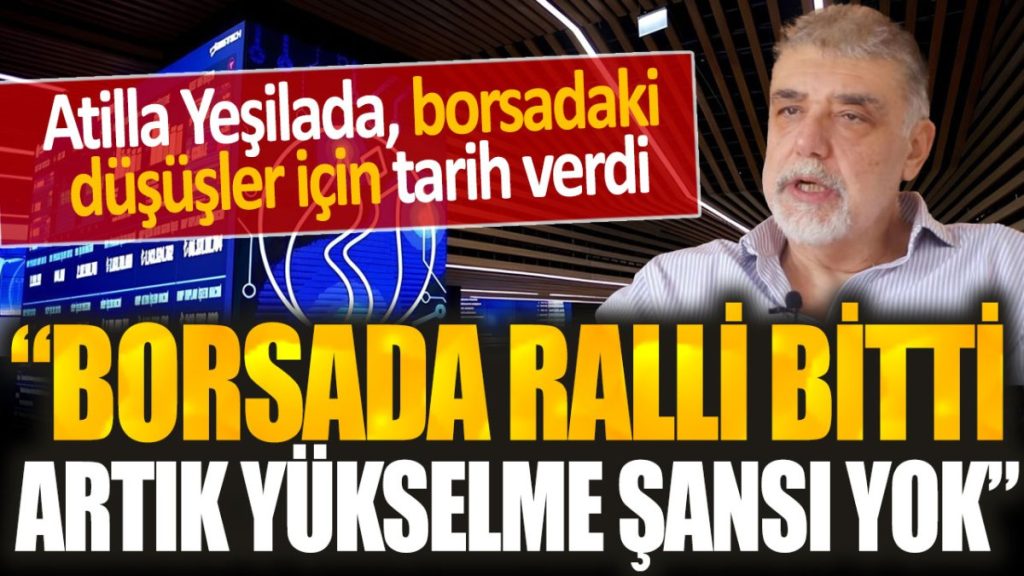 Uzman isimden borsa yatırımcısını korkutan haber: “O tarihe kadar düzelme şansı yok”