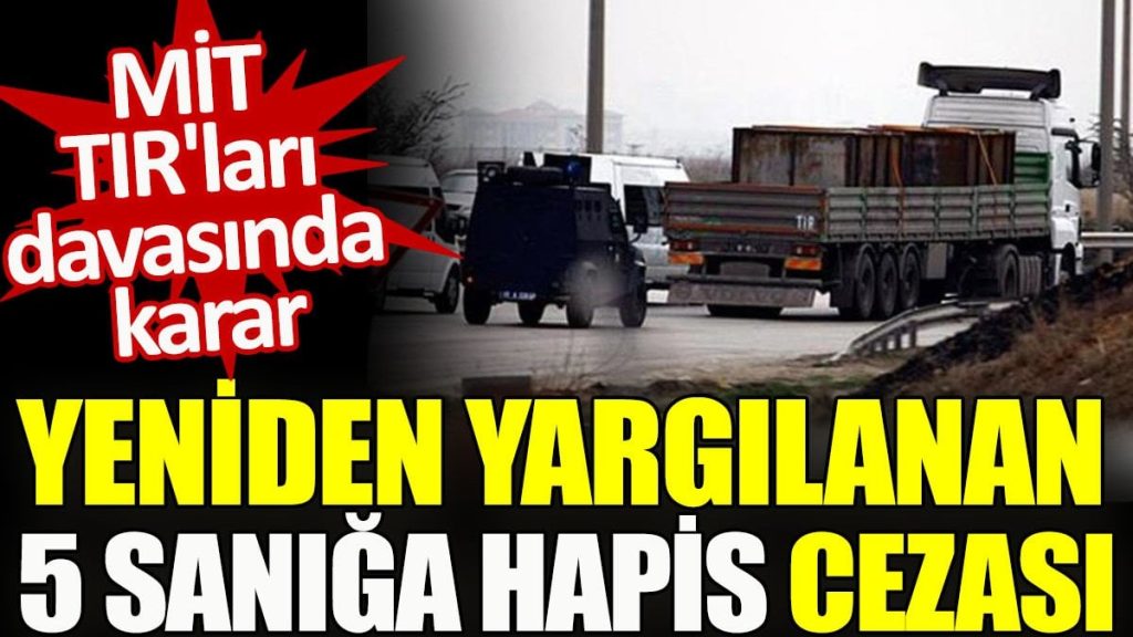 Yeniden yargılanan 5 sanığa hapis! Eski Jandarma Bölge Komutanı da…
