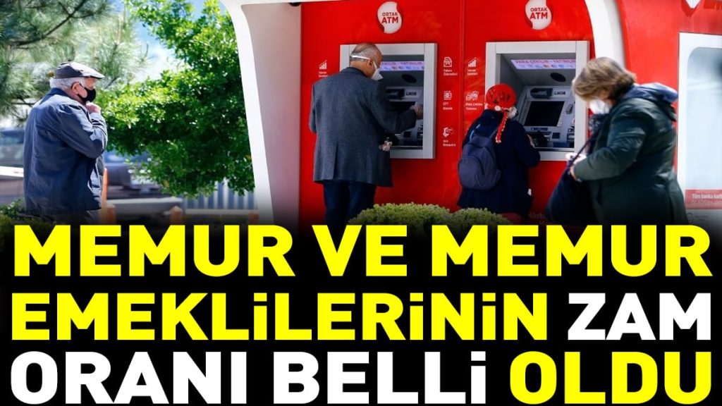 Memur ve memur emeklilerinin zam oranı belli oldu