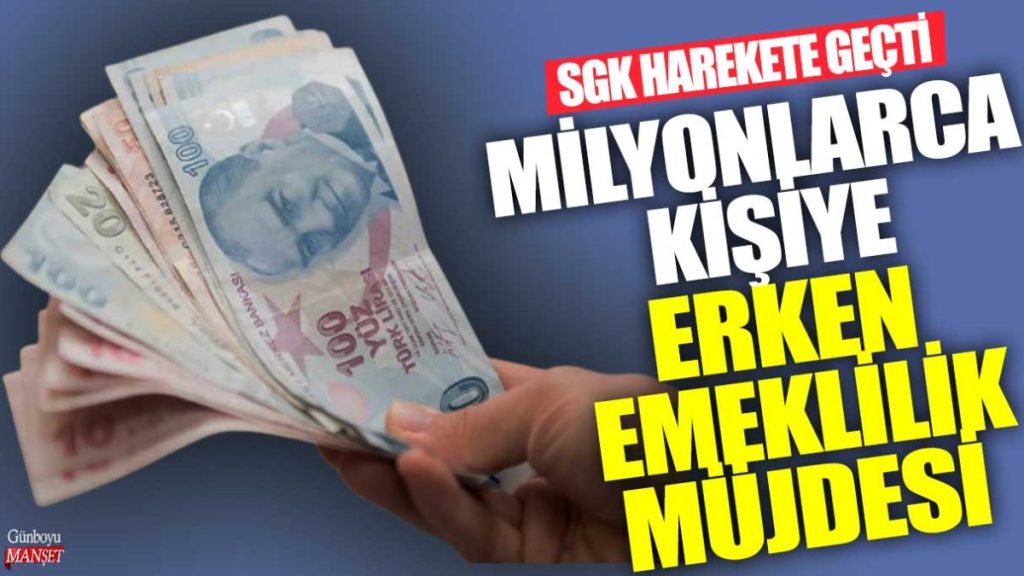 SGK harekete geçti: Milyonlarca kişiye erken emeklilik müjdesi! 4A, 4B ve 4C’liler dikkat