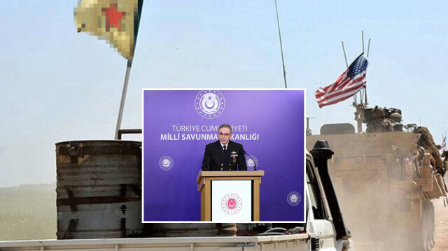Türkiye’den terör örgütü PKK ile tatbikat yapan ABD’ye net mesaj: Takip ediyoruz!