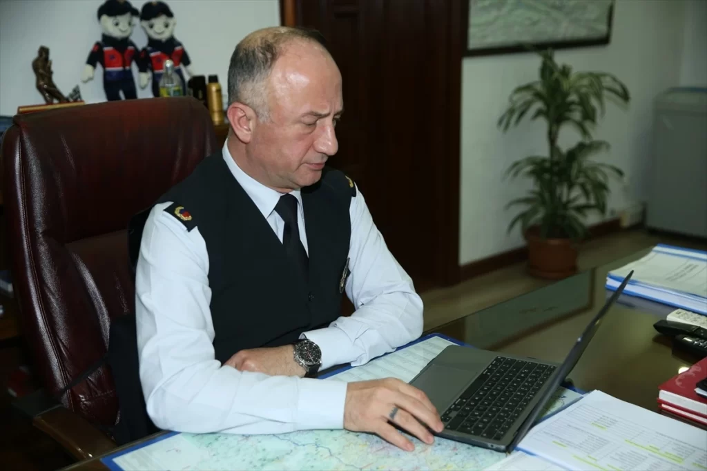 Ordu İl Jandarma Komutanı ve İl Emniyet Müdürü, Yılın Kareleri oylamasına katıldı