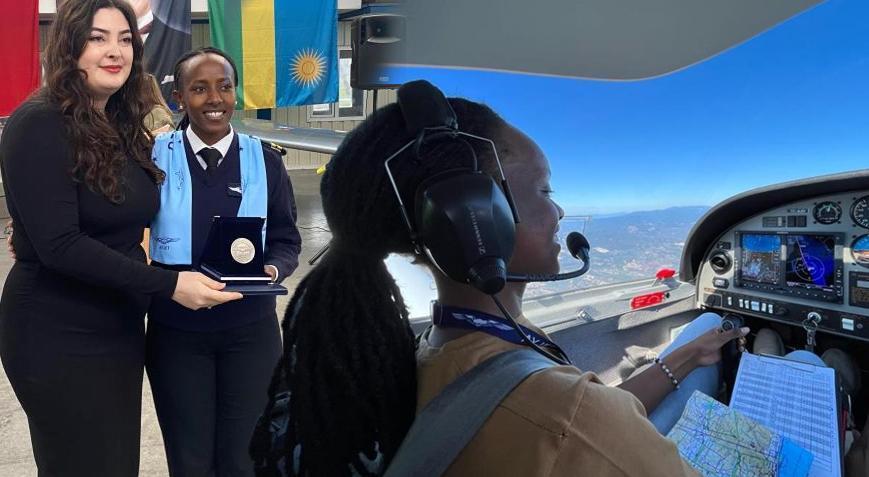 Türkiye’de eğitim aldı, ülkesinin en genç kadın pilotu oldu!