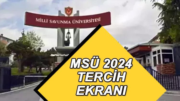 MSÜ 2024 TERCİH EKRANI AÇILDI MI || Millî Savunma Üniversitesi tercihleri ne zaman başlayacak, bu sene toplam kontenjan kaç olacak? Gözler tercih kılavuzunda!