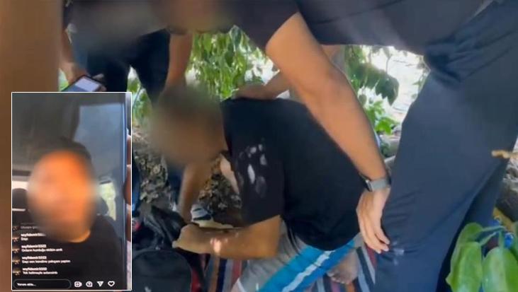 Canlı yayın açıp ‘Kimse beni bulamaz’ dedi! Jandarmayı görünce şok geçirdi!