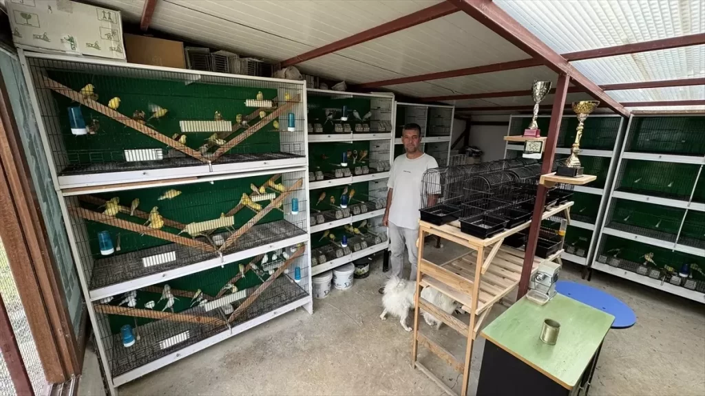 Emekli Uzman Çavuş, Çiftliğinde Hayvanlarıyla Mutlu Bir Hayat Sürüyor