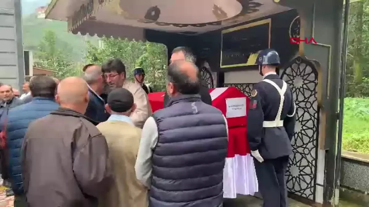 Kazada yaşamını yitiren gazimiz son yolculuğuna uğurlandı