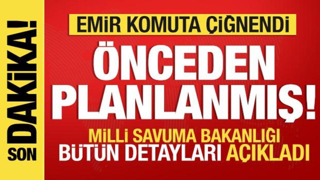 MSB’den yeni açıklama: Emir komuta çiğnendi