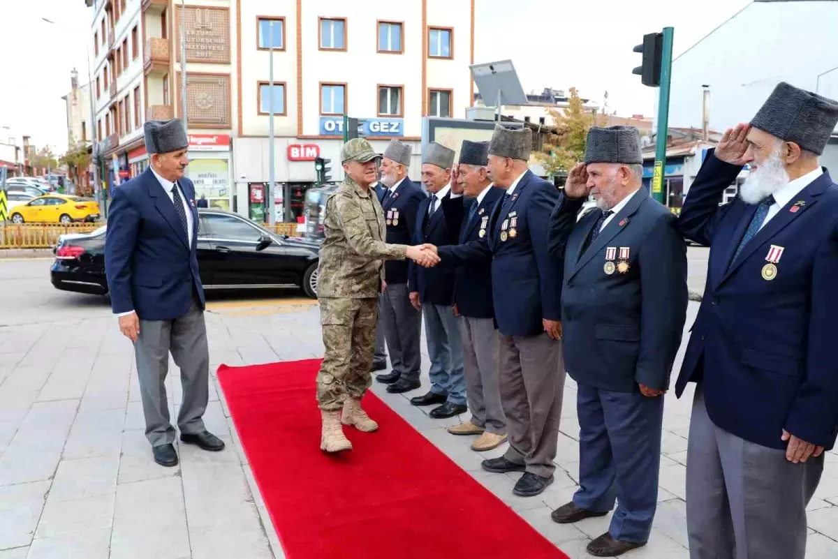 Tümgeneral Tuncay Altuğ’dan Erzurum’daki Gazilere Ziyaret