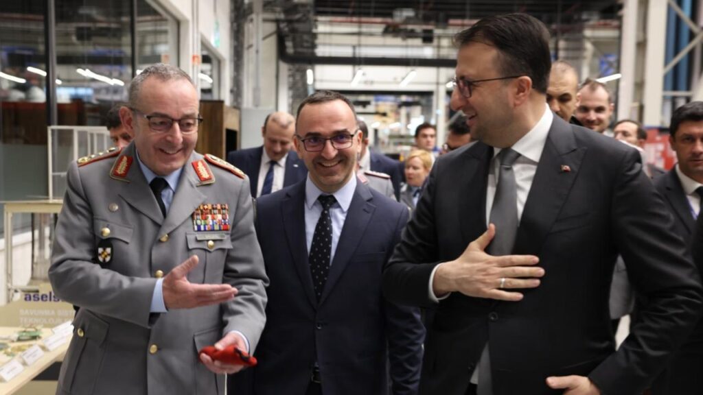 Almanya Genelkurmay Başkanı’ndan ASELSAN’a sürpriz ziyaret!