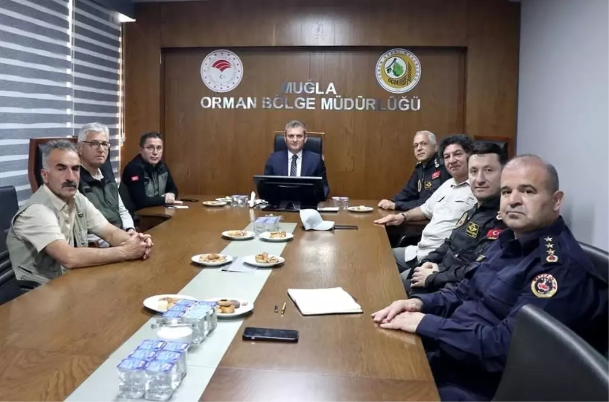 Jandarma Filo K.lığı ve  Orman Bölge Müdürlüğü Arasında Yangın Koordinasyonu Toplantısı Yapıldı