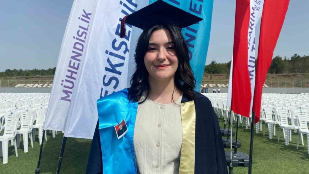 Şehit Astsubayımızın kızının başarısı gurur verdi