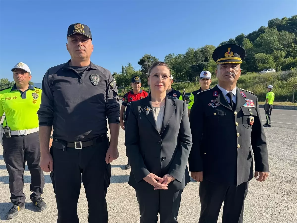 Vali Arslan Trafik Denetimine Katıldı