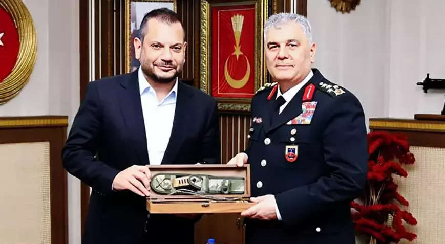 ERTUĞRUL DOĞAN’DAN JANDARMA GENEL KOMUTANI ALİ ÇARDAKÇI’YA ZİYARET