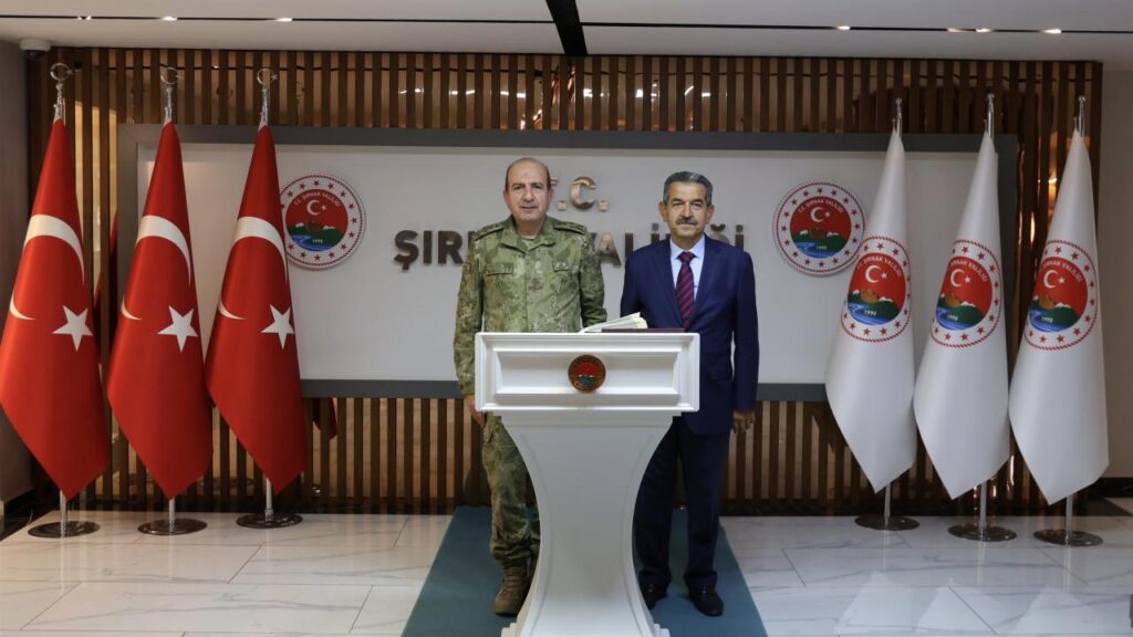2. ORDU KOMUTANI LEVENT ERGÜN’DEN ŞIRNAK’A SÜRPRİZ ZİYARET