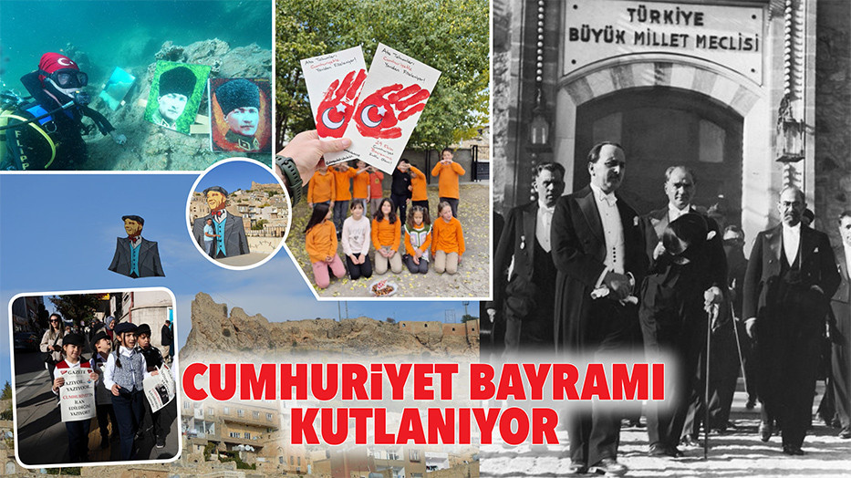 CUMHURİYET BAYRAMIMIZ TÜM YURTTA COŞKUYLA KUTLANIYOR