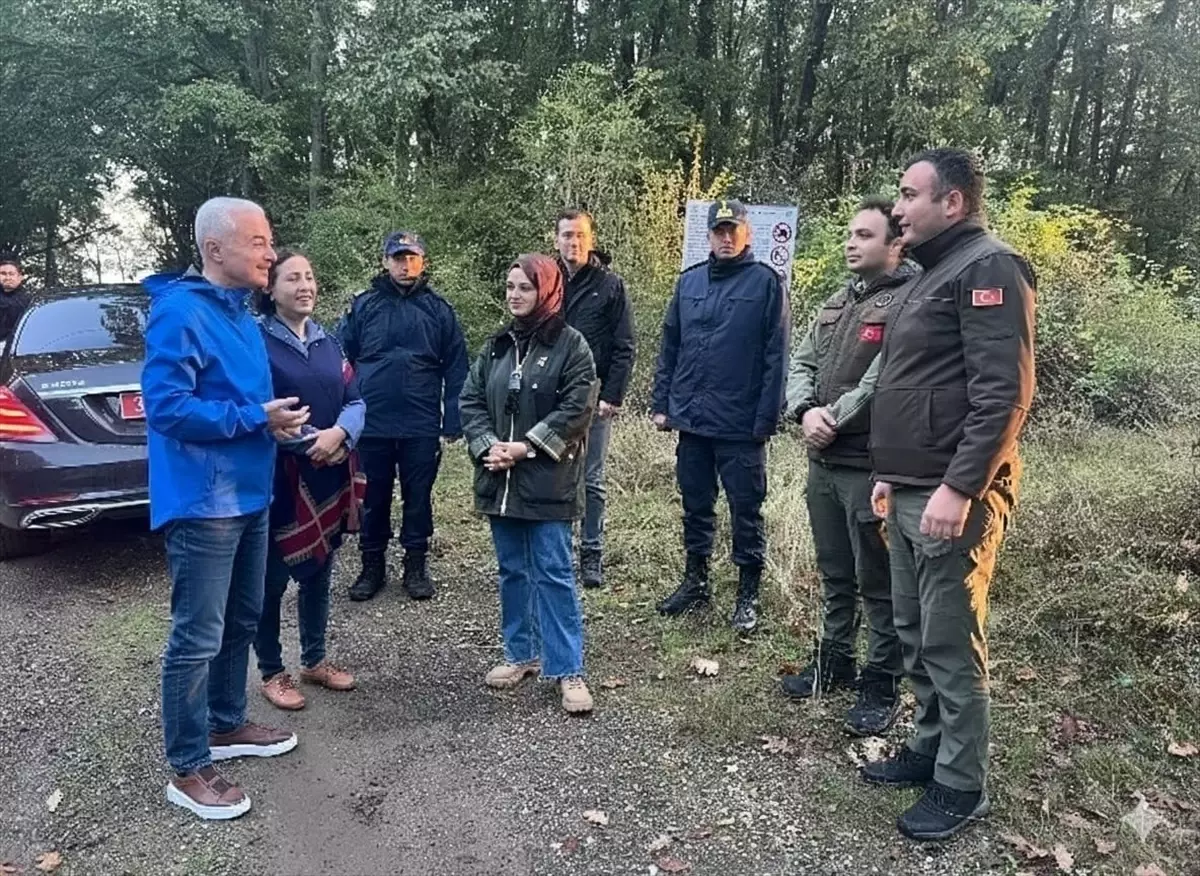 VALİYE SAHİL GÜVENLİK KARAKOL KOMUTANI VE MİLLİ PARK ŞEFİ EŞLİK ETTİ