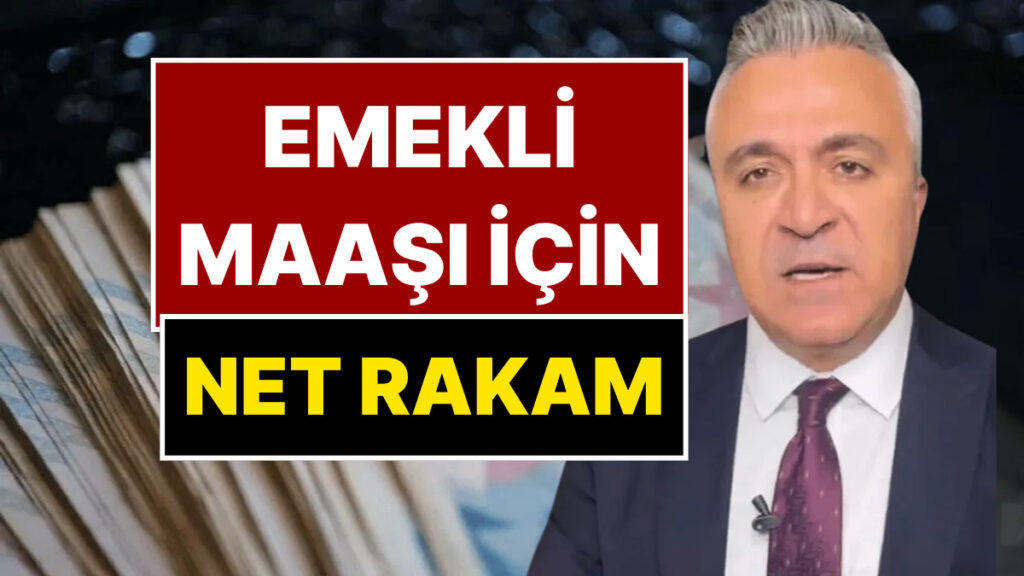 ÖZGÜR ERDURSUN EN DÜŞÜK EMEKLİ MAAŞININ NE KADAR OLACAĞINI AÇIKLADI