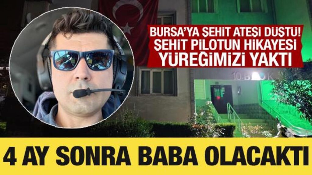 UÇAK KAZASINDA ŞEHİT DÜŞEN PİLOT USLU, 4 AY SONRA BABA OLACAKTI