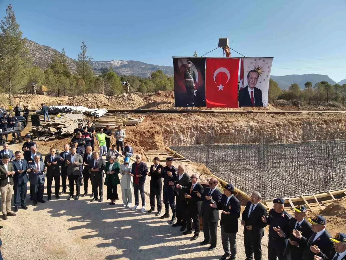 YENİ JANDARMA KARAKOL KOMUTANLIĞI TEMELİ ATILDI