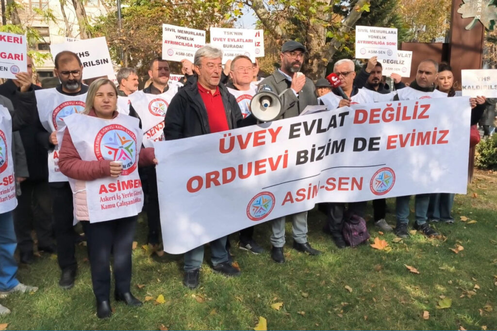 ASİM -SEN’DEN “ÜVEY EVLAT DEĞİLİZ” EYLEMİ: KURUMUMUZUN SOSYAL TESİSİNİN KAPISINDAN BİR BARDAK ÇAY İÇMEK İÇİN DAHİ GİREMEDİK
