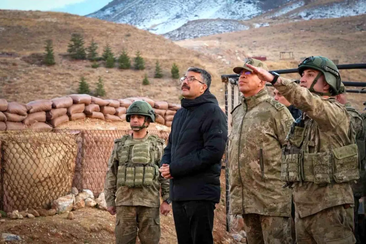 AKTÜTÜN KARAKOLU’NA ÜST DÜZEY ZİYARET