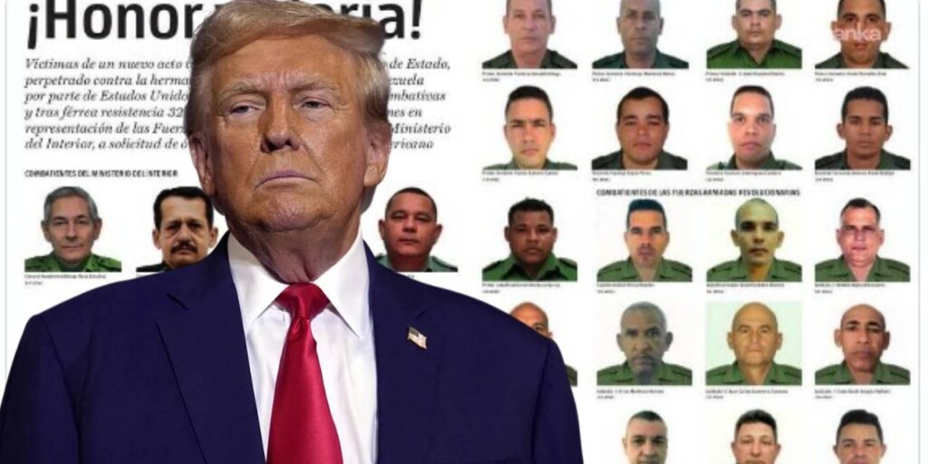 MADURO KAÇIRILIRKEN 32 ASKER ÖLDÜ! KÜBA KİMLİKLERİNİ AÇIKLADI