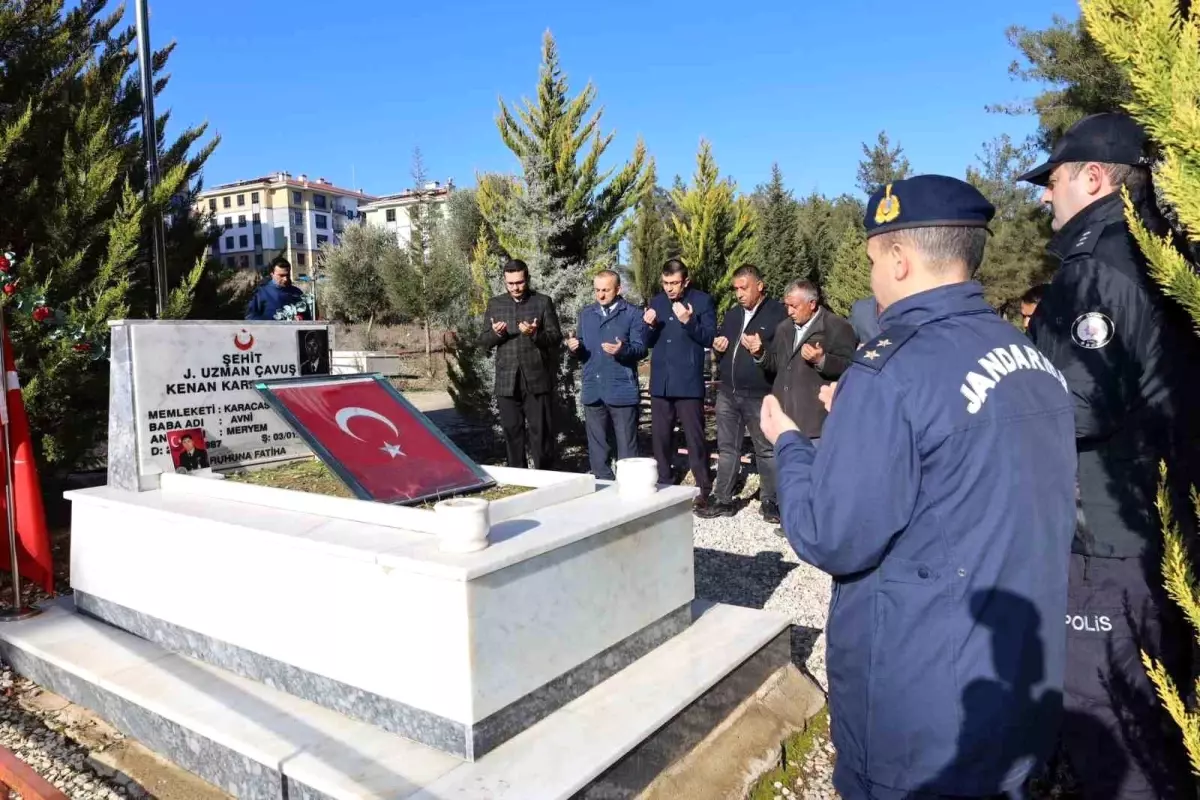 ŞEHİT JANDARMA UZMAN ÇAVUŞUMUZ KENAN KARABACAKLI, 9. YILINDA ANILDI