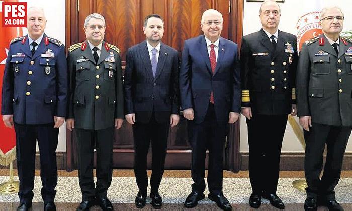 GÜLER VE KOMUTANLARDAN GÜRLEK’E ZİYARET