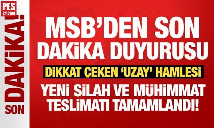 MSB’DEN SON DAKİKA DUYURUSU: DİKKAT ÇEKEN ‘UZAY’ HAMLESİ!