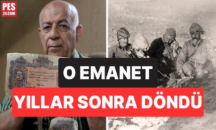 SAVAŞTA GERİ DÖNEMEYEN OSMANLI ASKERİNİN 106 YIL BOYUNCA SAKLANAN EMANETİNİN YÜREK BURKAN HİKAYESİ