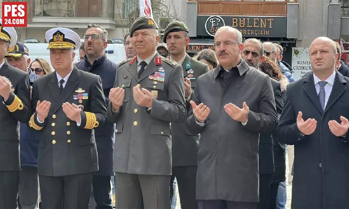 ÇANAKKALE SAVAŞLARI KAHRAMANI CEVAT PAŞA TÖRENLE ANILDI
