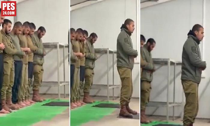 İSRAİL ORDUSUNDAKİ MÜSLÜMAN ASKERLERİN TERAVİH GÖRÜNTÜLERİ ORTAYA ÇIKTI AMA…