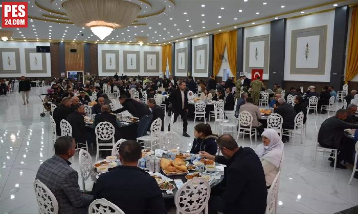 KAYMAKAM PARTAL, ŞEHİT VE GAZİ YAKINLARIYLA İFTAR YAPTI